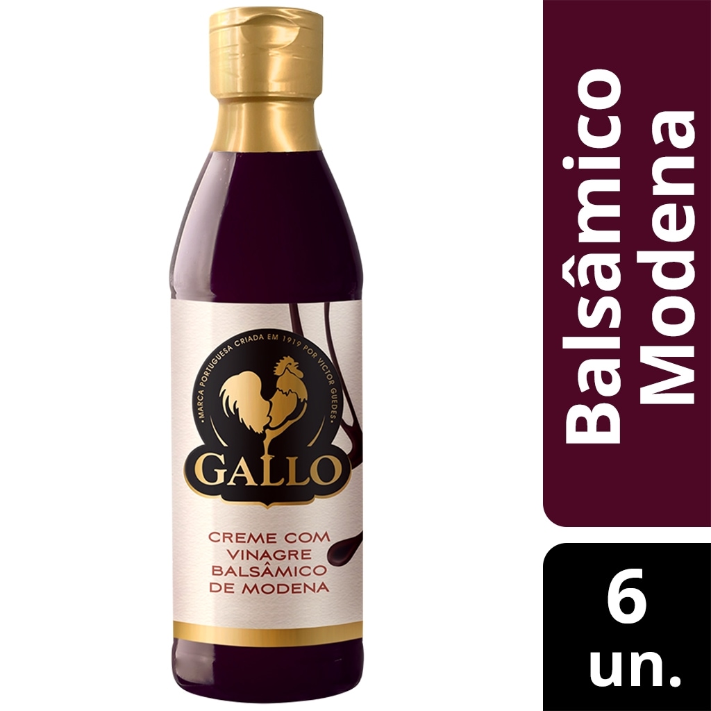 Gallo Creme Vinagre Balsâmico Modena 250ml - 